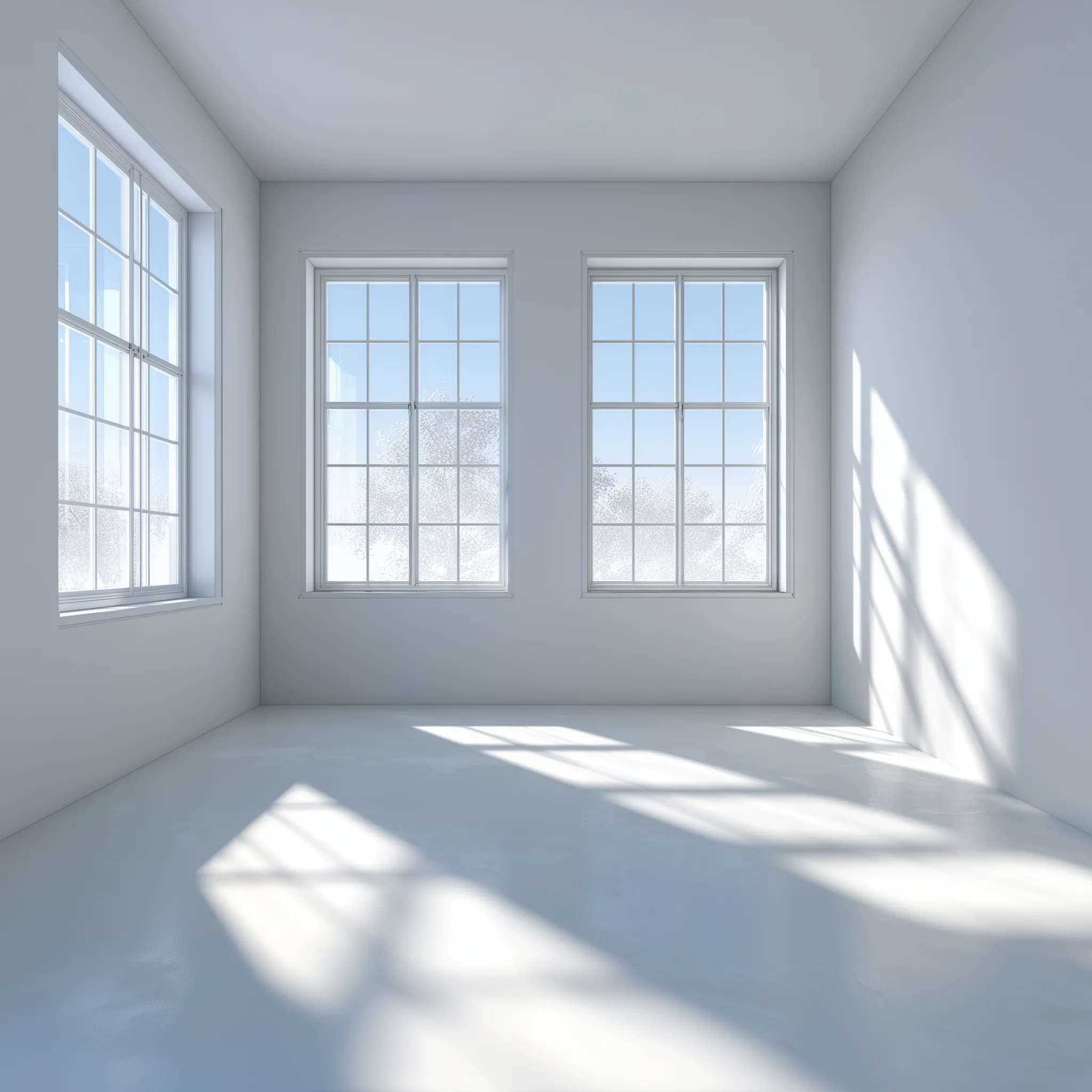 Blank space furnished with style - Before