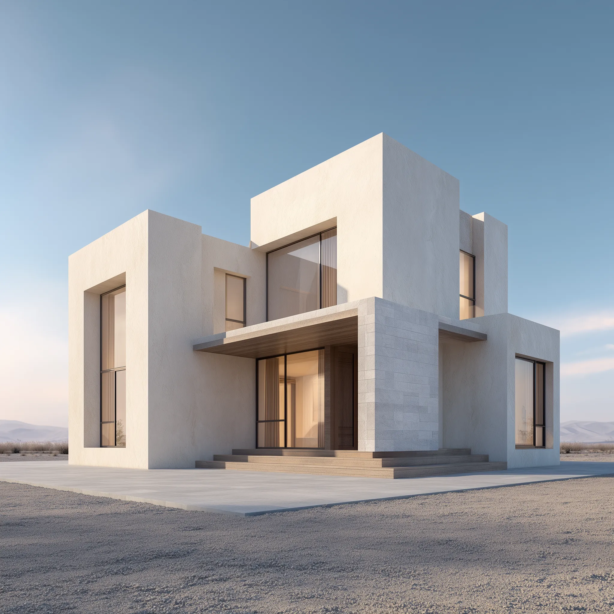 Outdoor space visualization - Before