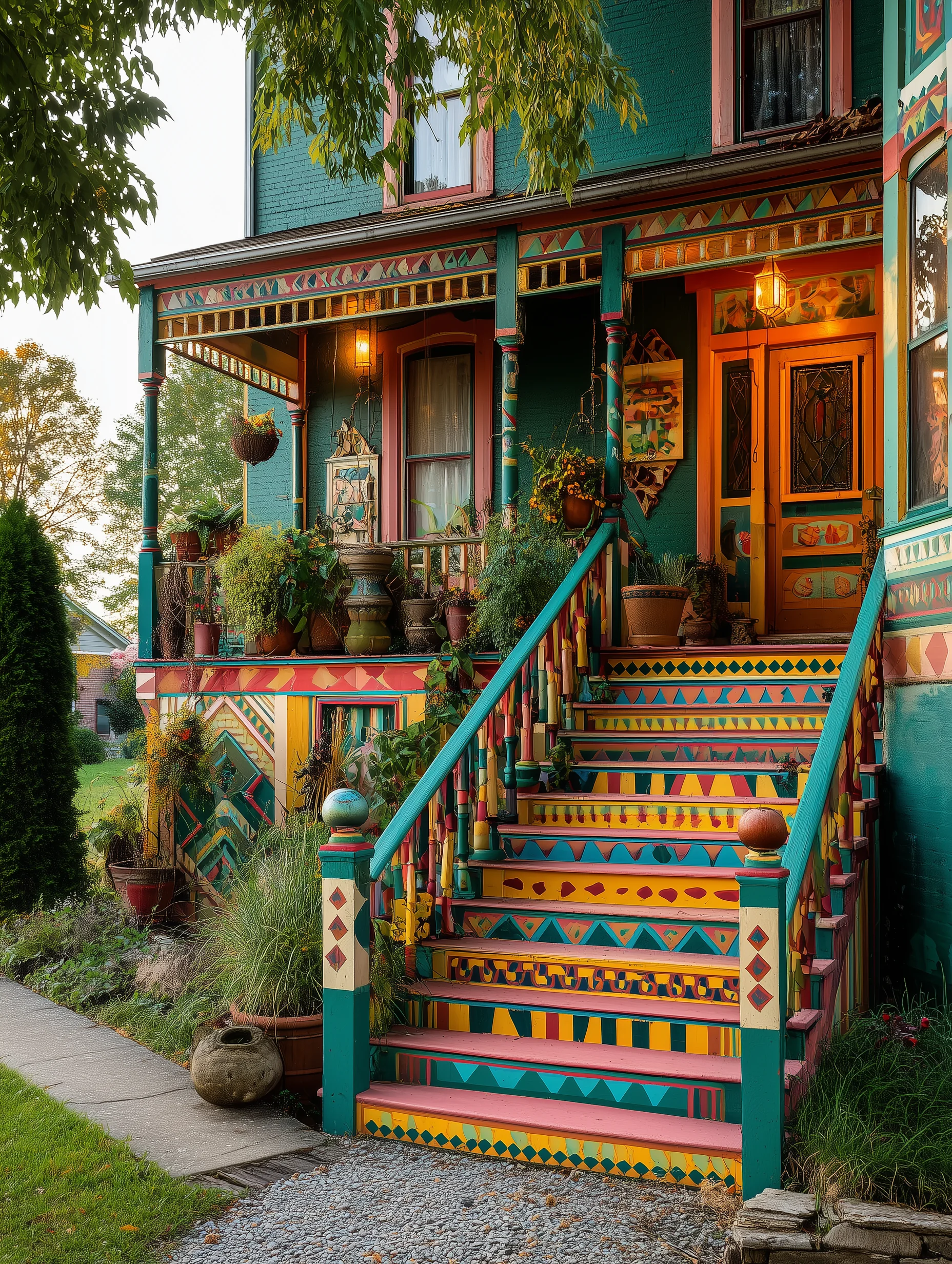 Modern architectural render with natural lighting